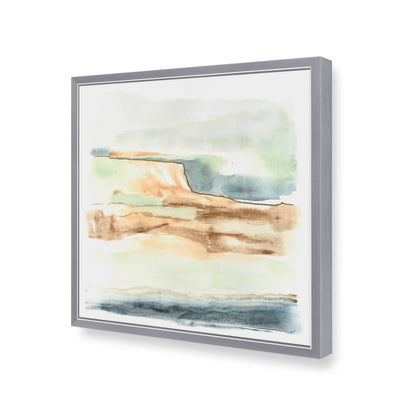 [Color:Polished Chrome], Picture of art in a Polished Chrome frame of the corner