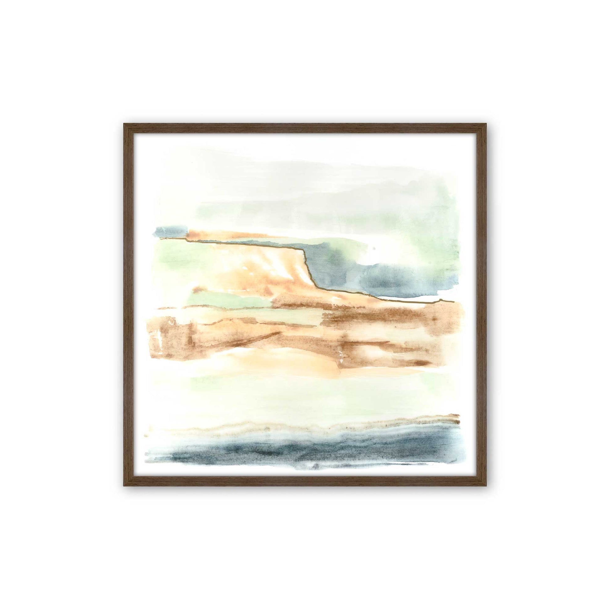[Color:Walnut], Picture of art in a Walnut frame