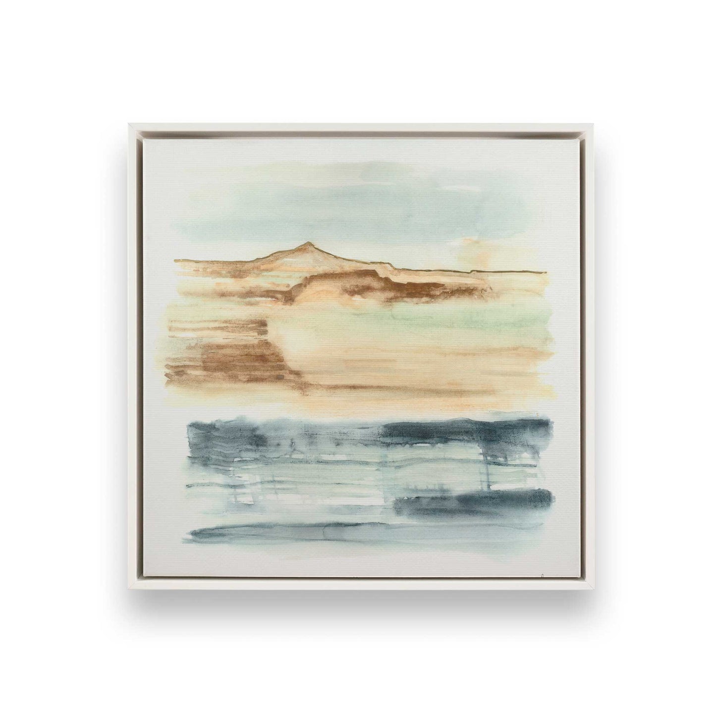 Sandy Sky Stripes, Set of 4 Canvas Prints