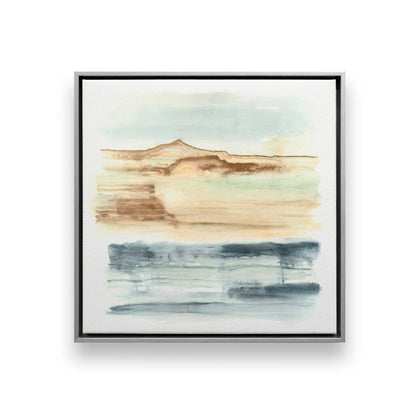 Sandy Sky Stripes, Set of 4 Canvas Prints