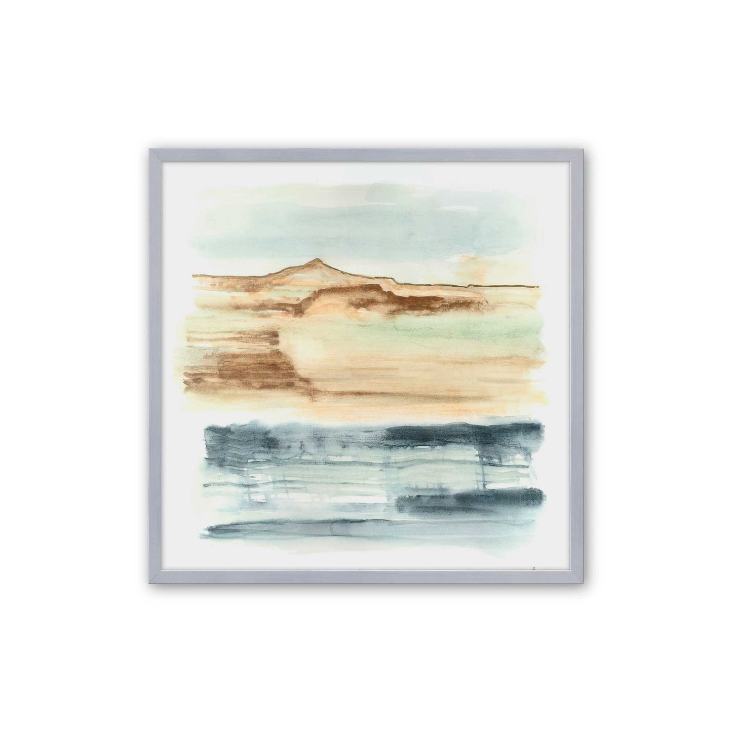 Sandy Sky Stripes Set of 4 Art Prints