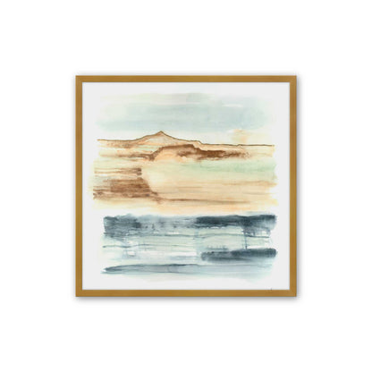 Sandy Sky Stripes Set of 4 Art Prints