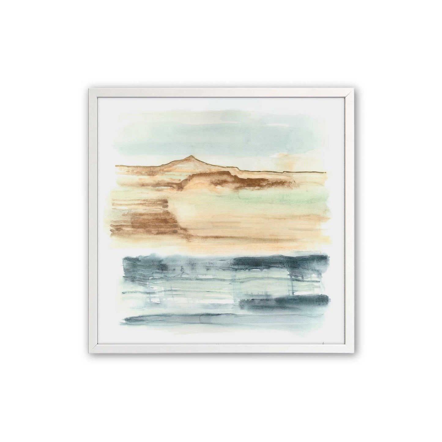 [Color:Opaque White], Picture of art in a Opaque White frame