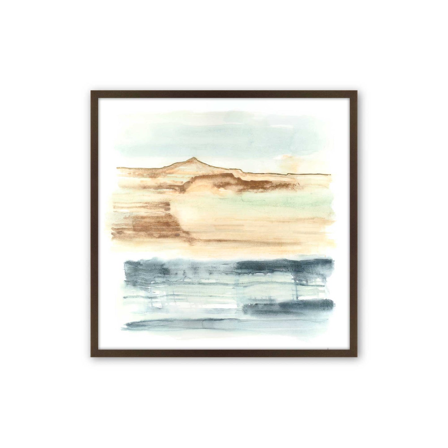 Sandy Sky Stripes Set of 4 Art Prints