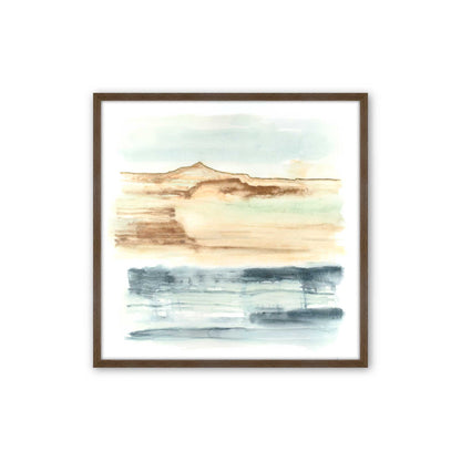 Sandy Sky Stripes Set of 4 Art Prints