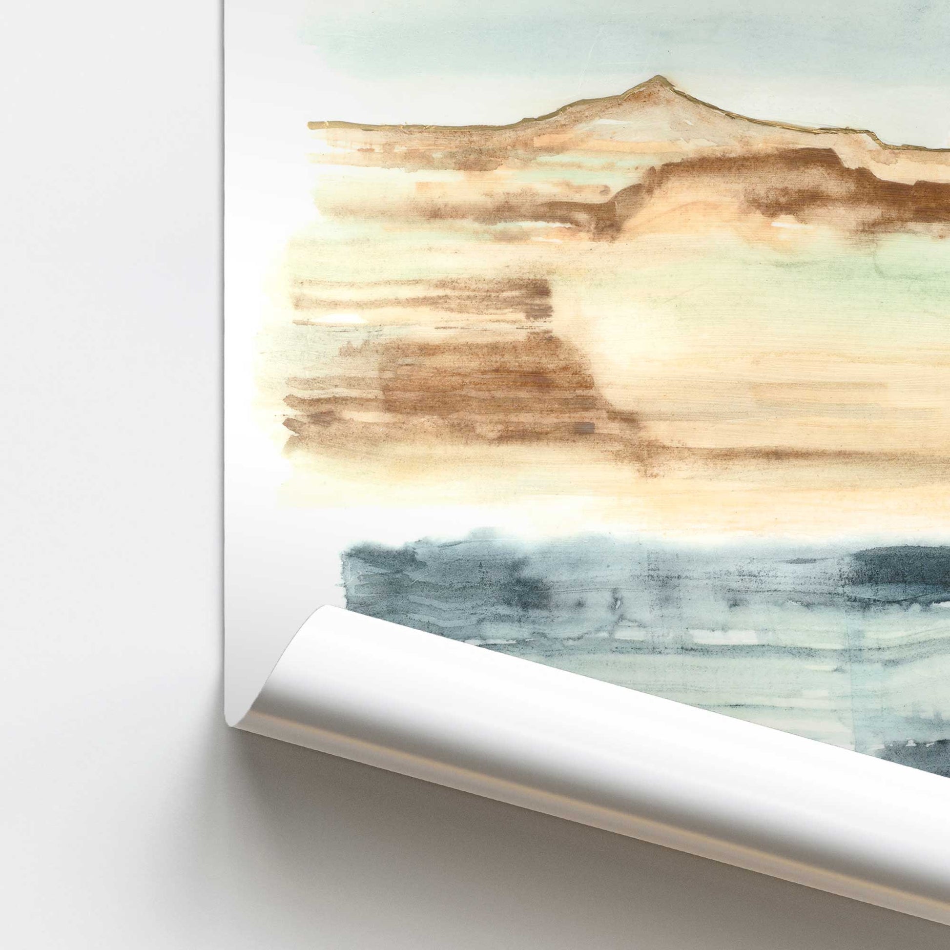 [Color:Rolled Print], Picture of close up of art