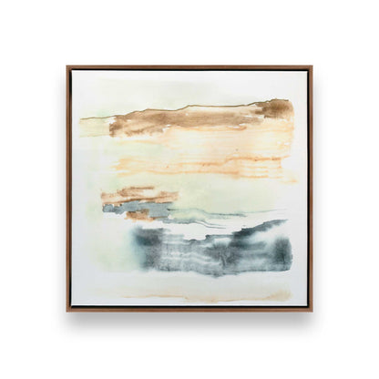 Sandy Sky Stripes, Set of 4 Canvas Prints