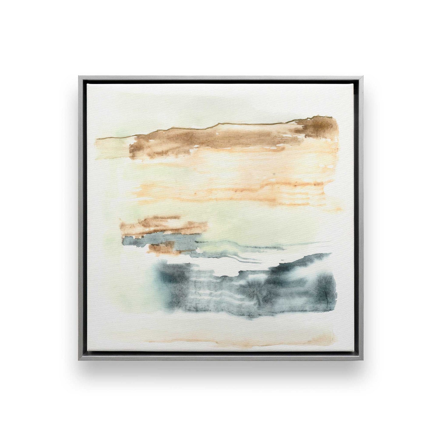 Sandy Sky Stripes, Set of 4 Canvas Prints