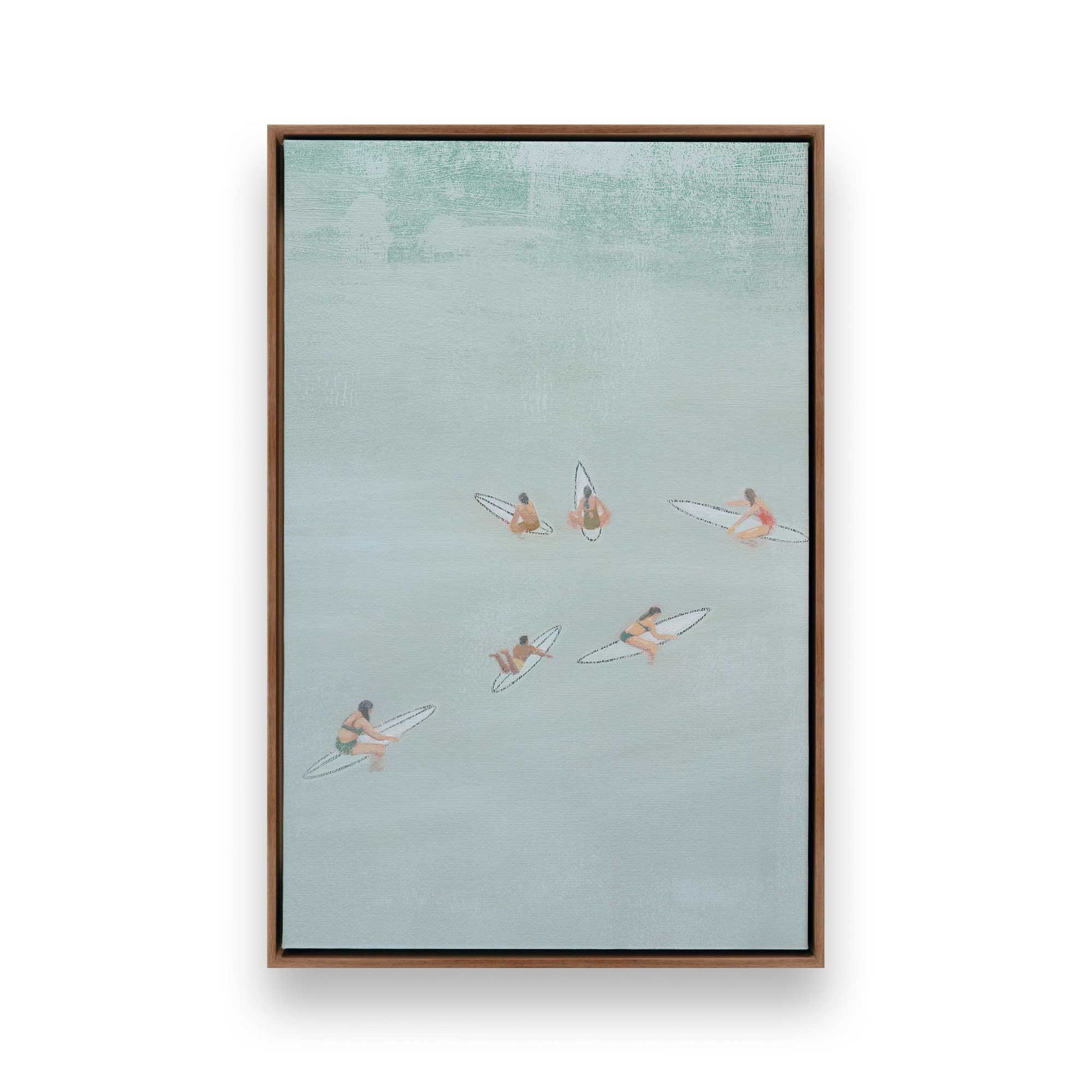 [Color:Walnut], Picture of art in a Walnut frame