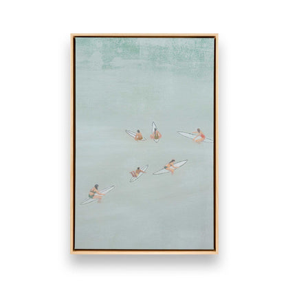 [Color:American Maple], Picture of art in a American Maple frame