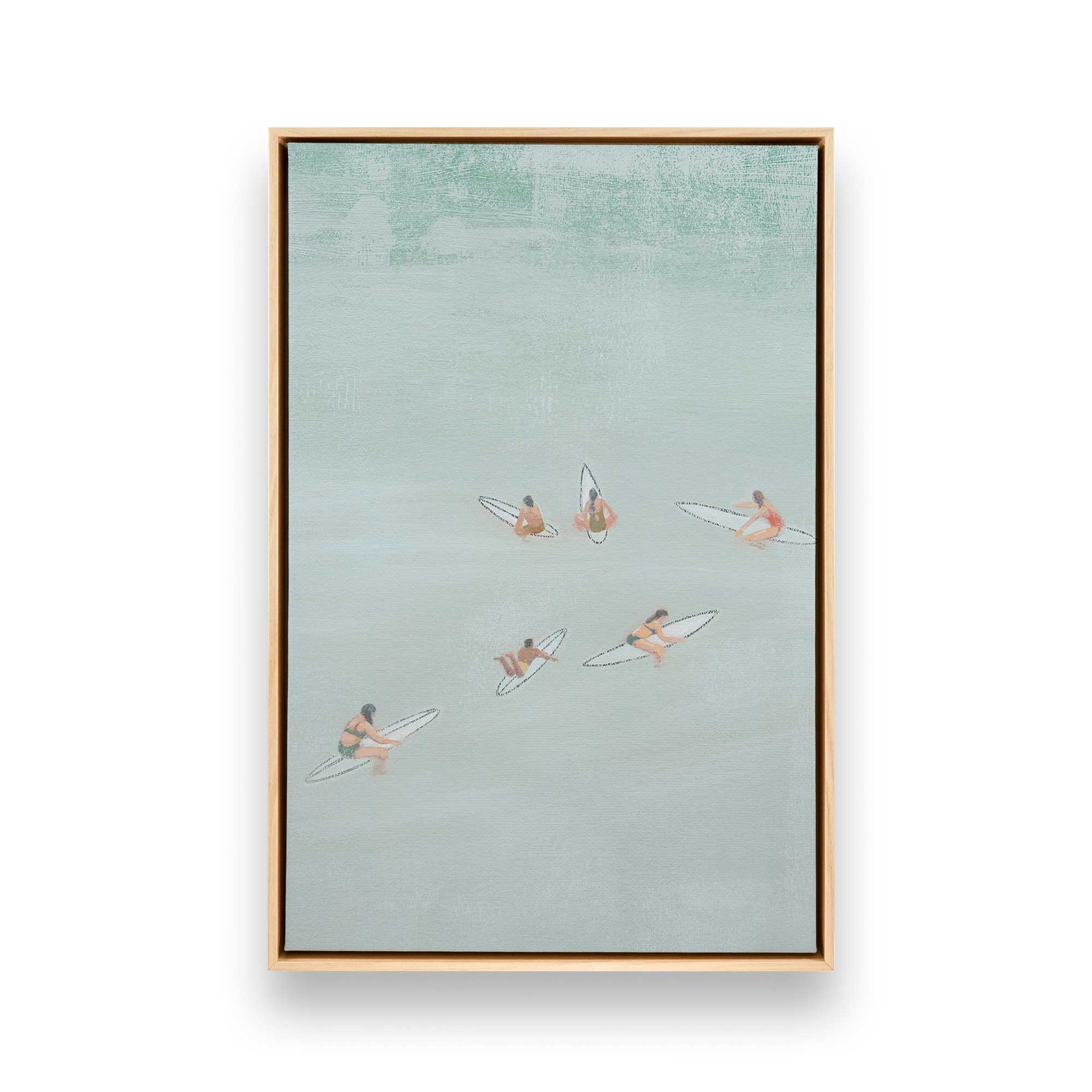 [Color:American Maple], Picture of art in a American Maple frame
