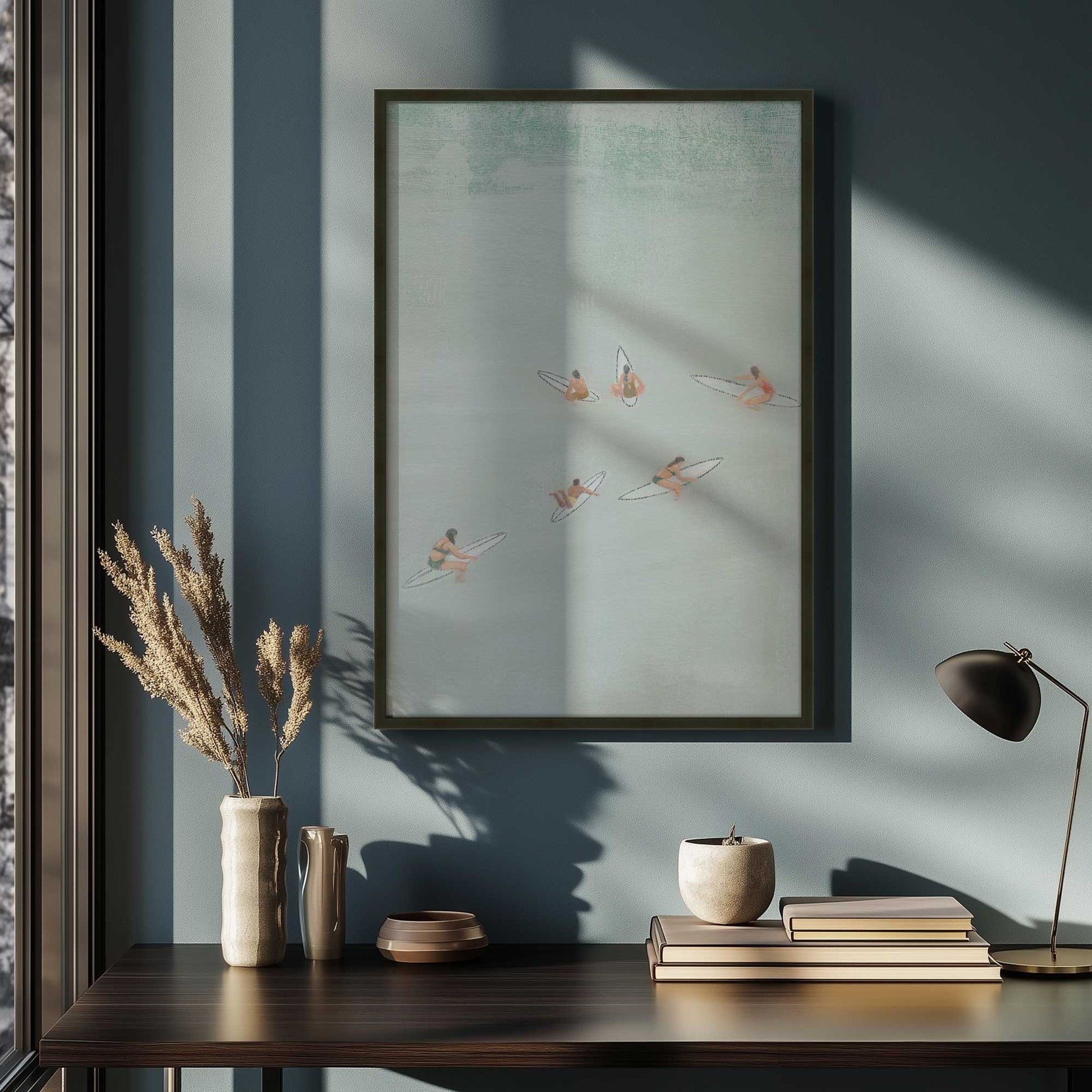 Picture of art in a room