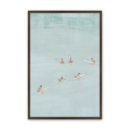 [Color:Brown], Picture of art in a Brown frame