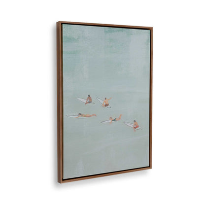 [Color:Walnut], Picture of the corner of the art