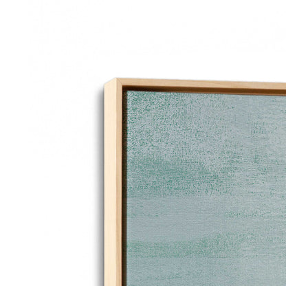 [Color:American Maple], Picture of art in a American Maple frame at an angle
