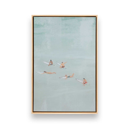 [Color:American Maple], Picture of art in a American Maple frame