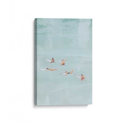[Color:Stretched Canvas], Picture of art at an angle