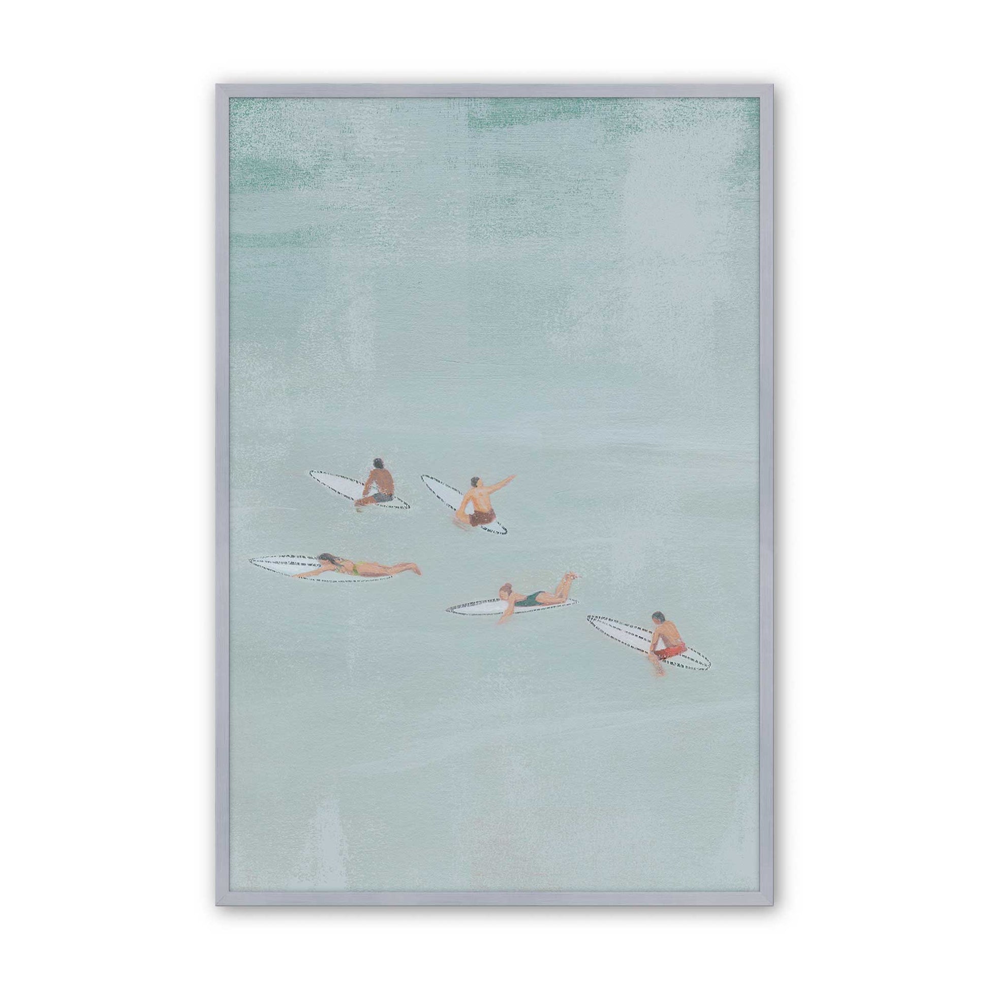 [Color:Polished Chrome], Picture of art in a Polished Chrome frame