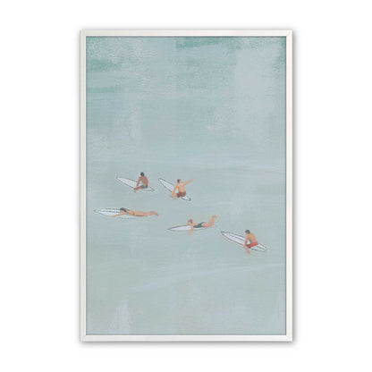 [Color:Opaque White], Picture of art in a Opaque White frame