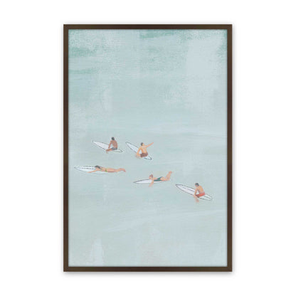 [Color:Belvinder Brown], Picture of art in a Belvinder Brown frame