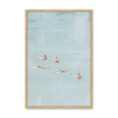 [Color:American Maple], Picture of art in a American Maple frame