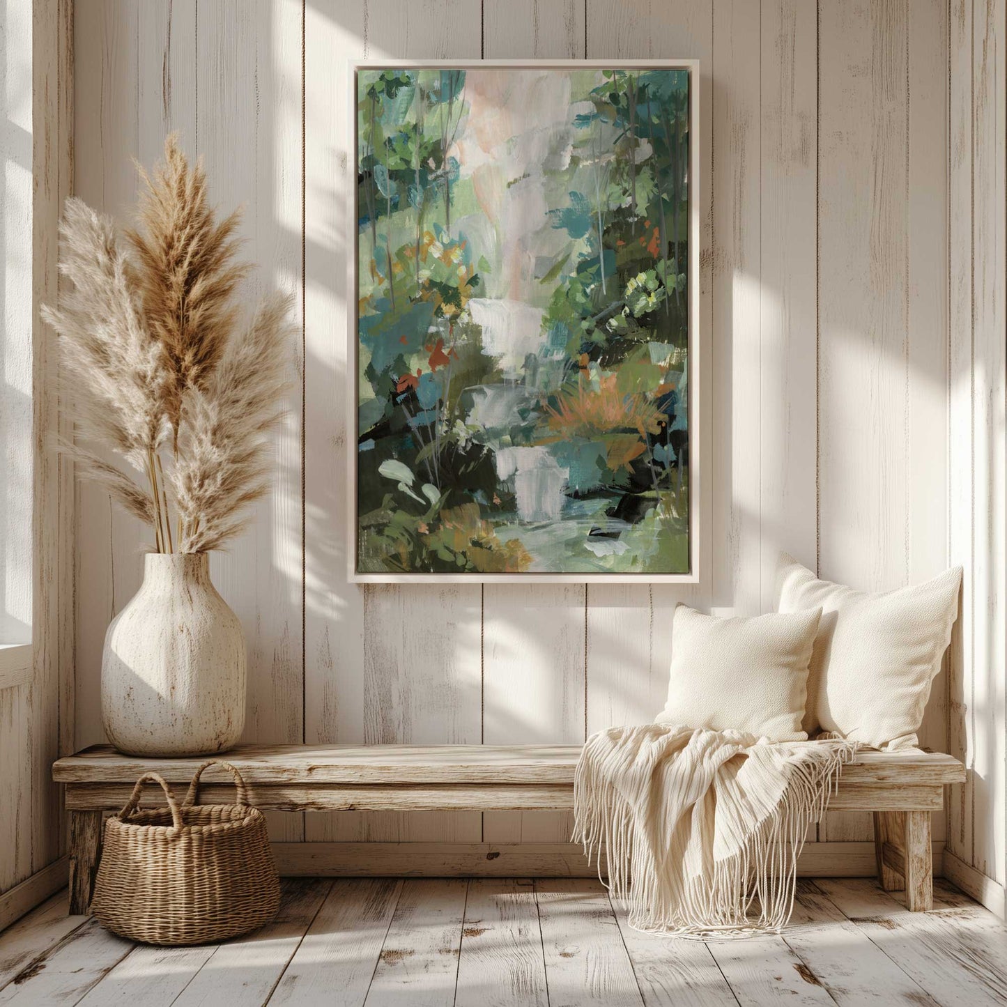 Picture of art in a room