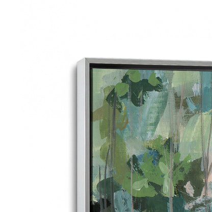 [Color:Polished Chrome], Picture of art in a Polished Chrome frame at an angle