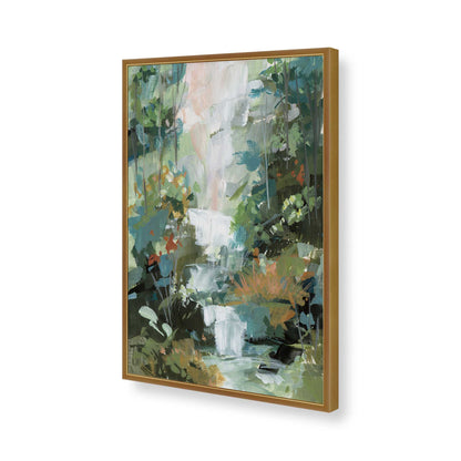 [Color:Polished Gold], Picture of art in a Polished Gold frame of the corner