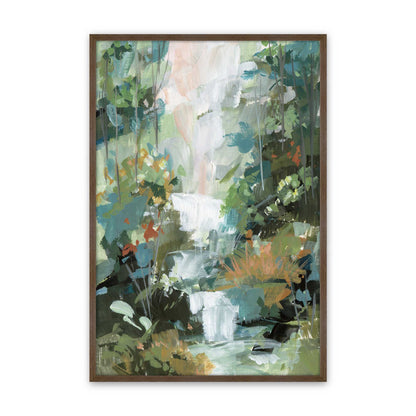 [Color:Walnut], Picture of art in a Walnut frame