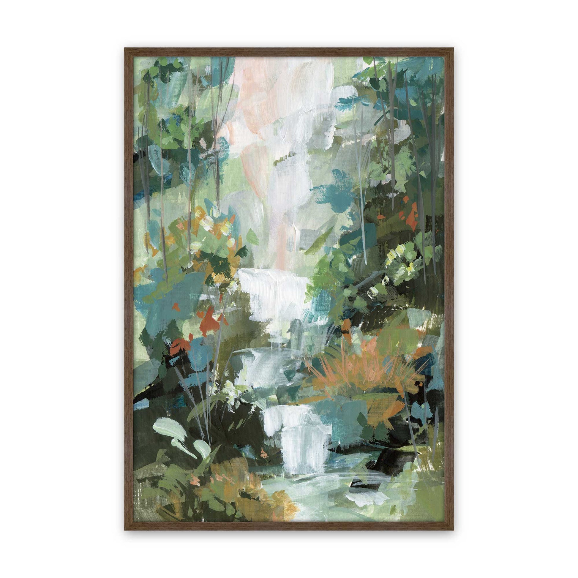 [Color:Walnut], Picture of art in a Walnut frame