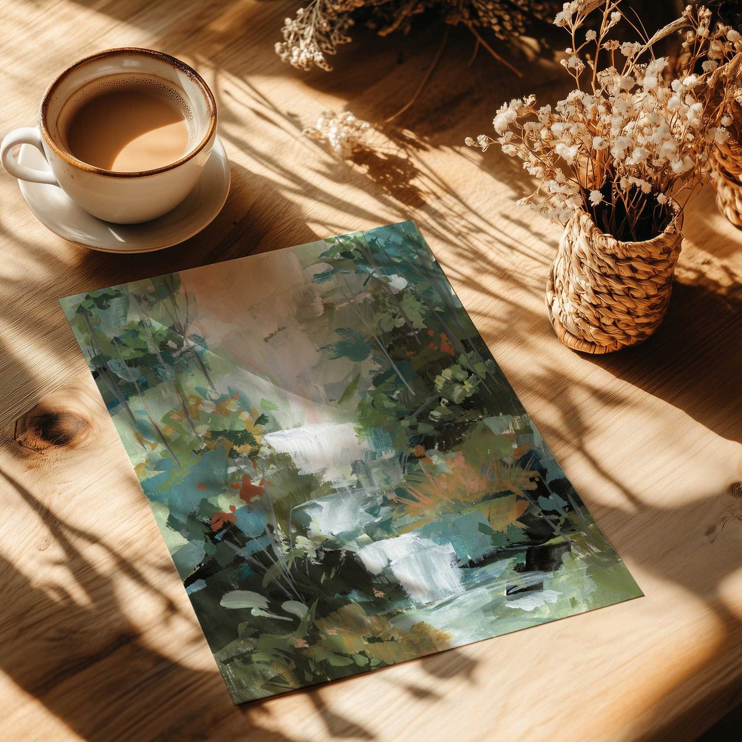 [Color:Rolled Print], Picture of close up of art