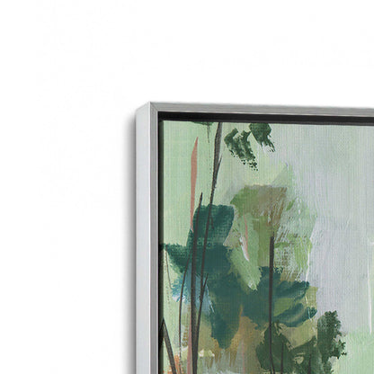 [Color:Polished Chrome], Picture of art in a Polished Chrome frame at an angle