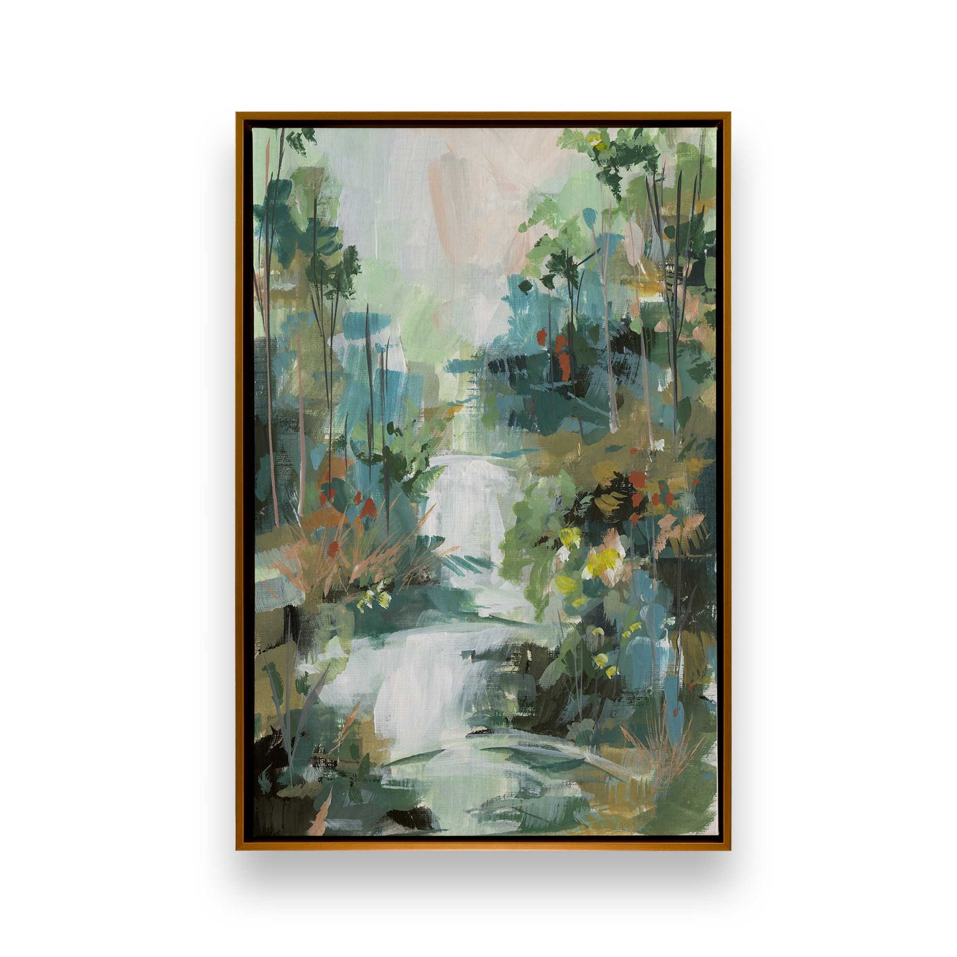[Color:Polished Gold], Picture of art in a Polished Gold frame