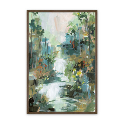 [Color:Walnut], Picture of art in a Walnut frame