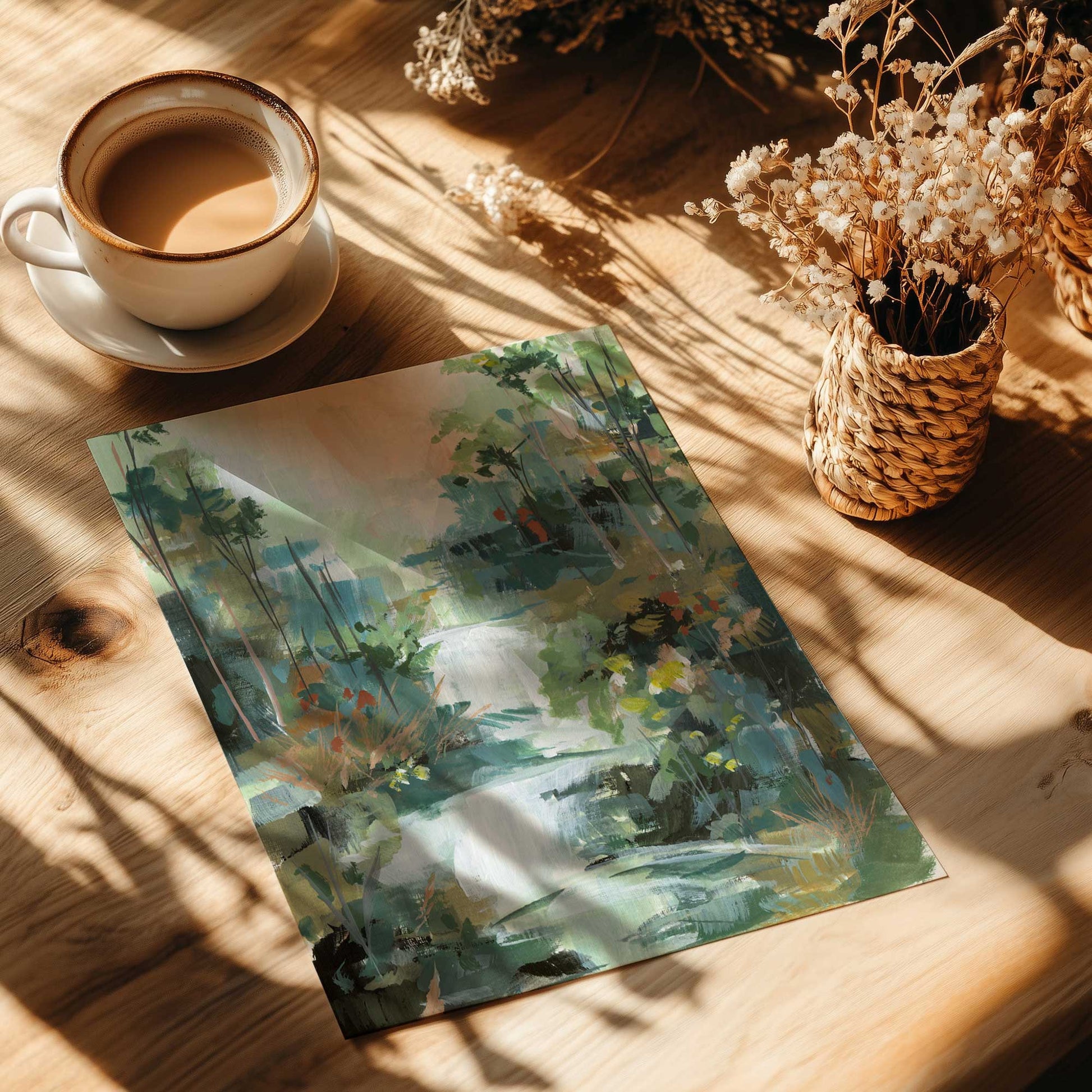 [Color:Rolled Print], Picture of close up of art