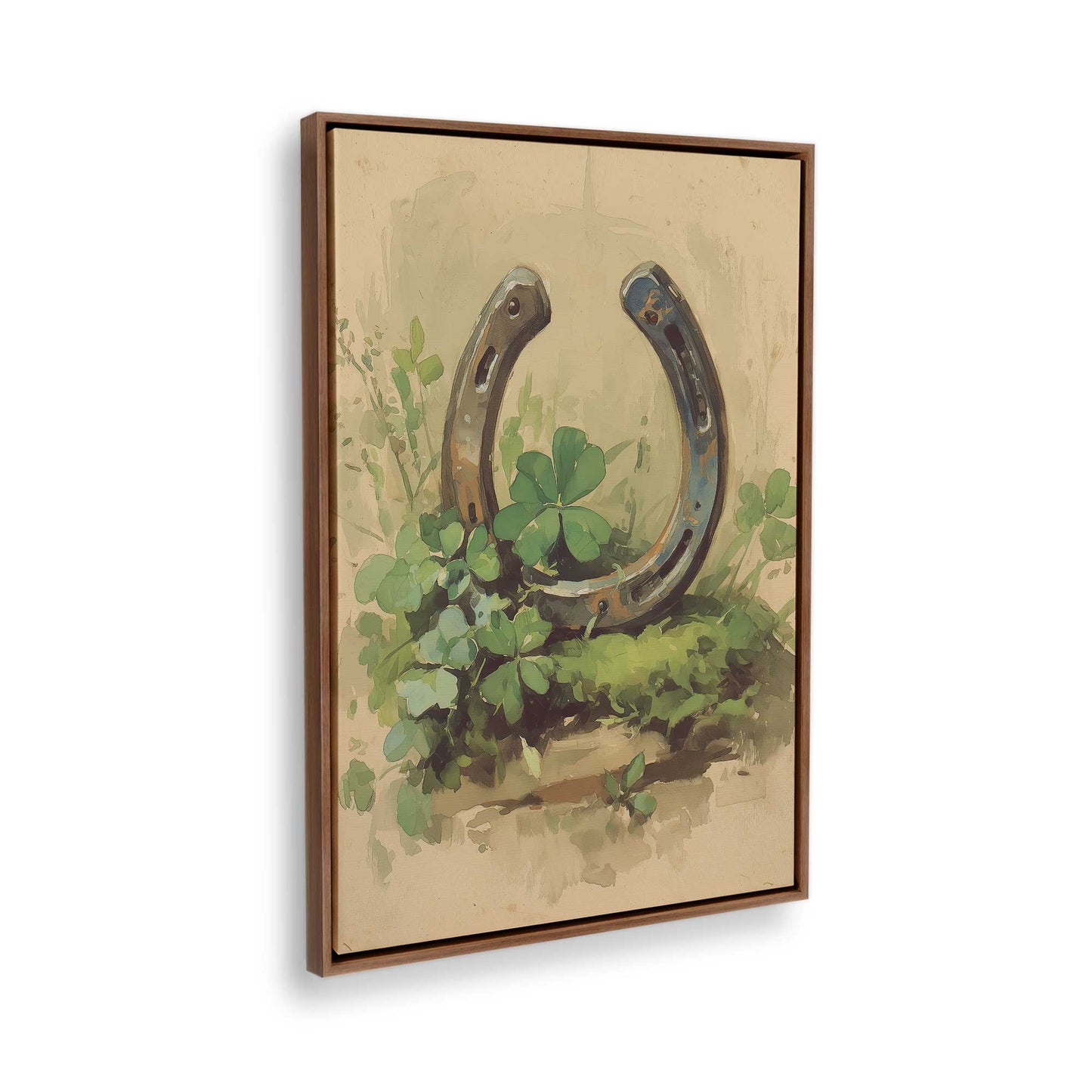 [Color:Walnut], Picture of the corner of the art