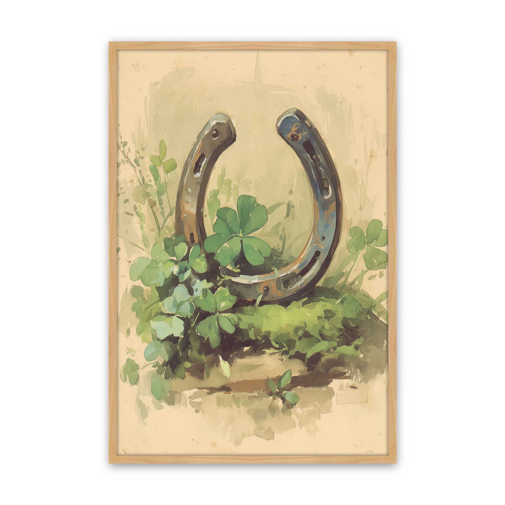 [Color:American Maple], Picture of art in a American Maple frame