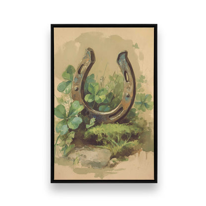[Color:Satin Black], Picture of art in a Satin Black frame