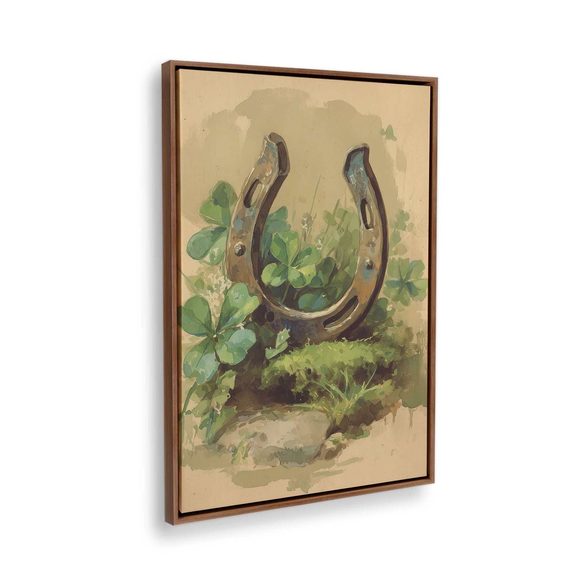 [Color:Walnut], Picture of the corner of the art