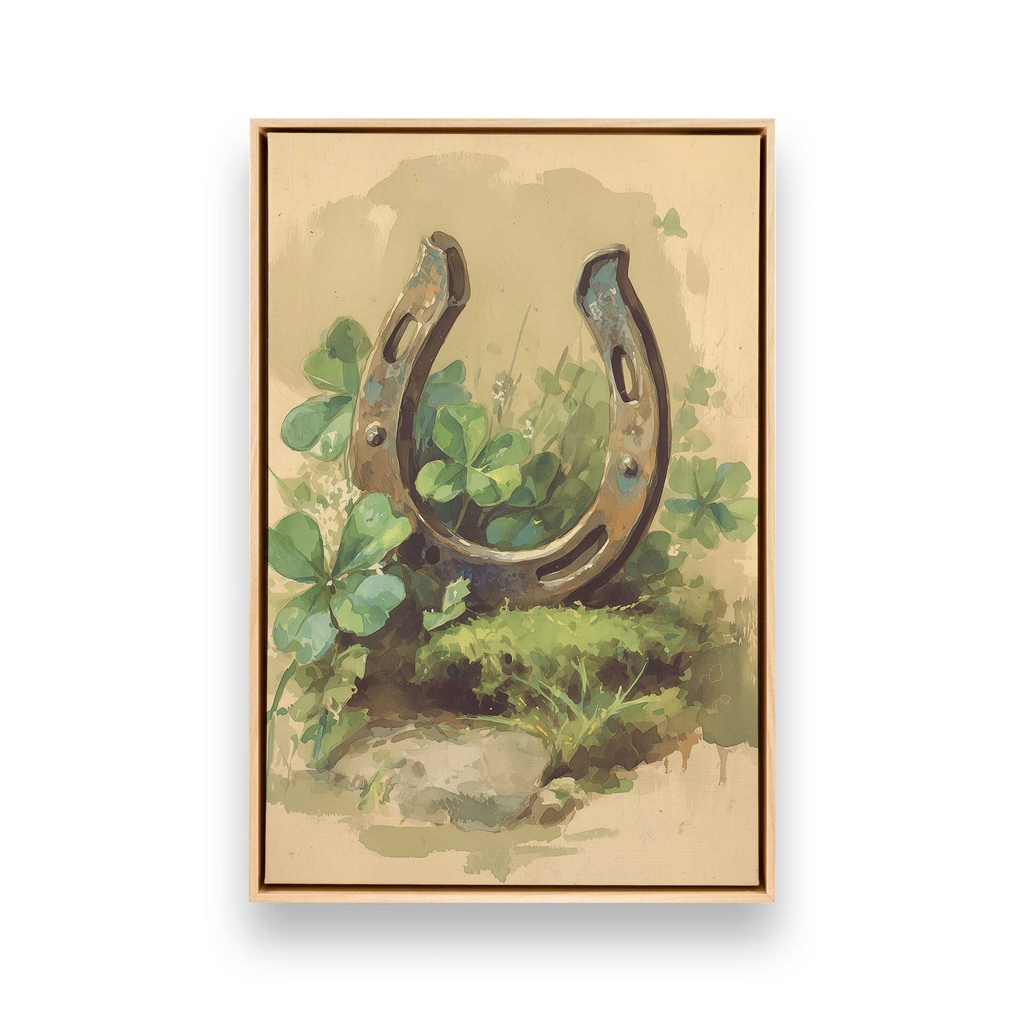 [Color:American Maple], Picture of art in a American Maple frame