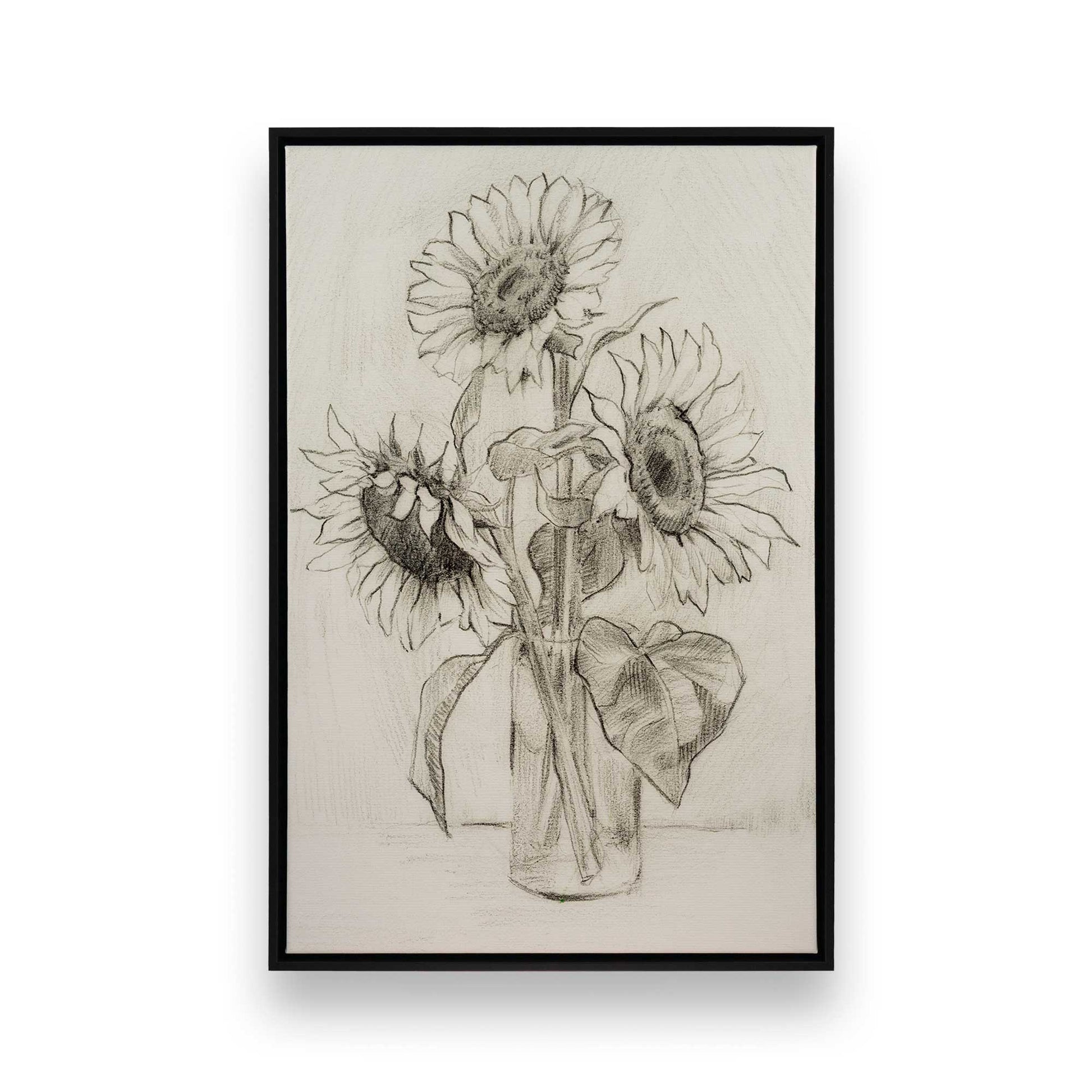 [Color:Satin Black], Picture of art in a Satin Black frame