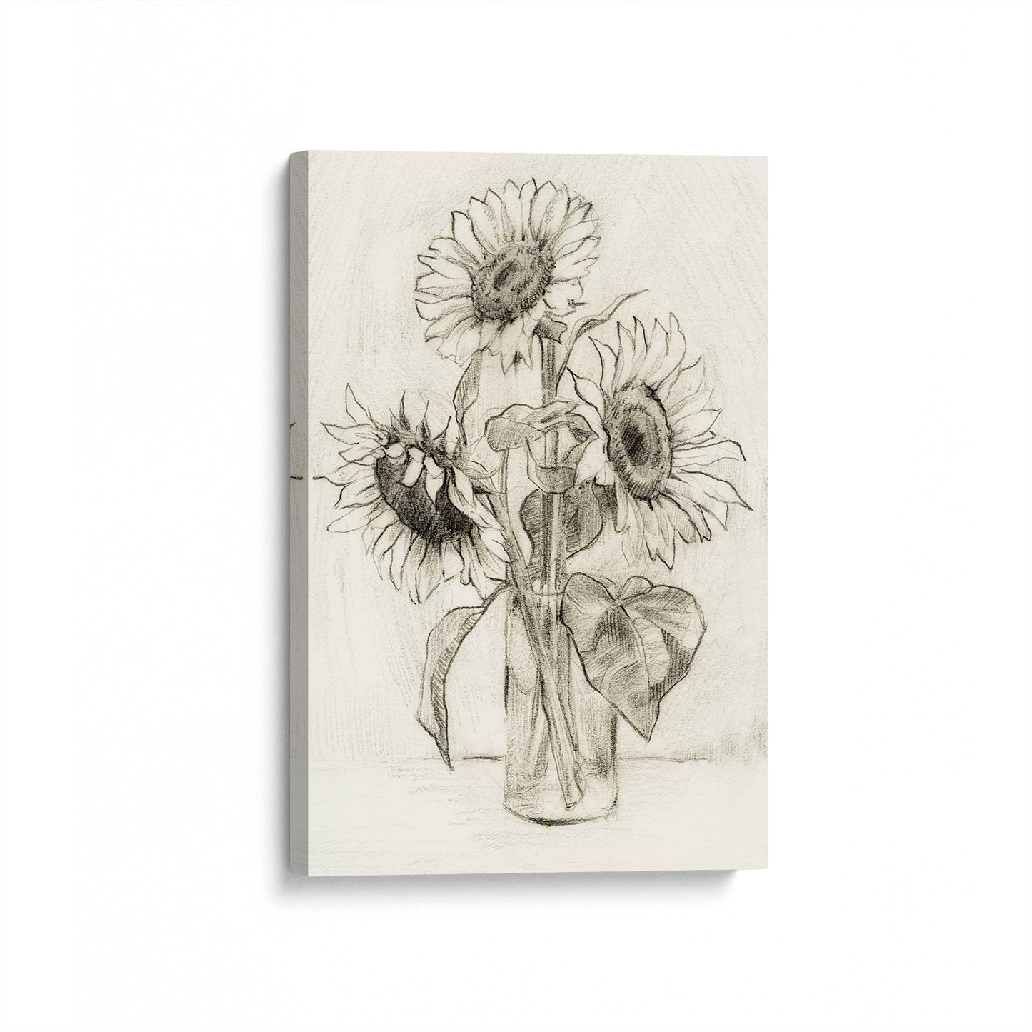 [Color:Stretched Canvas], Picture of art at an angle