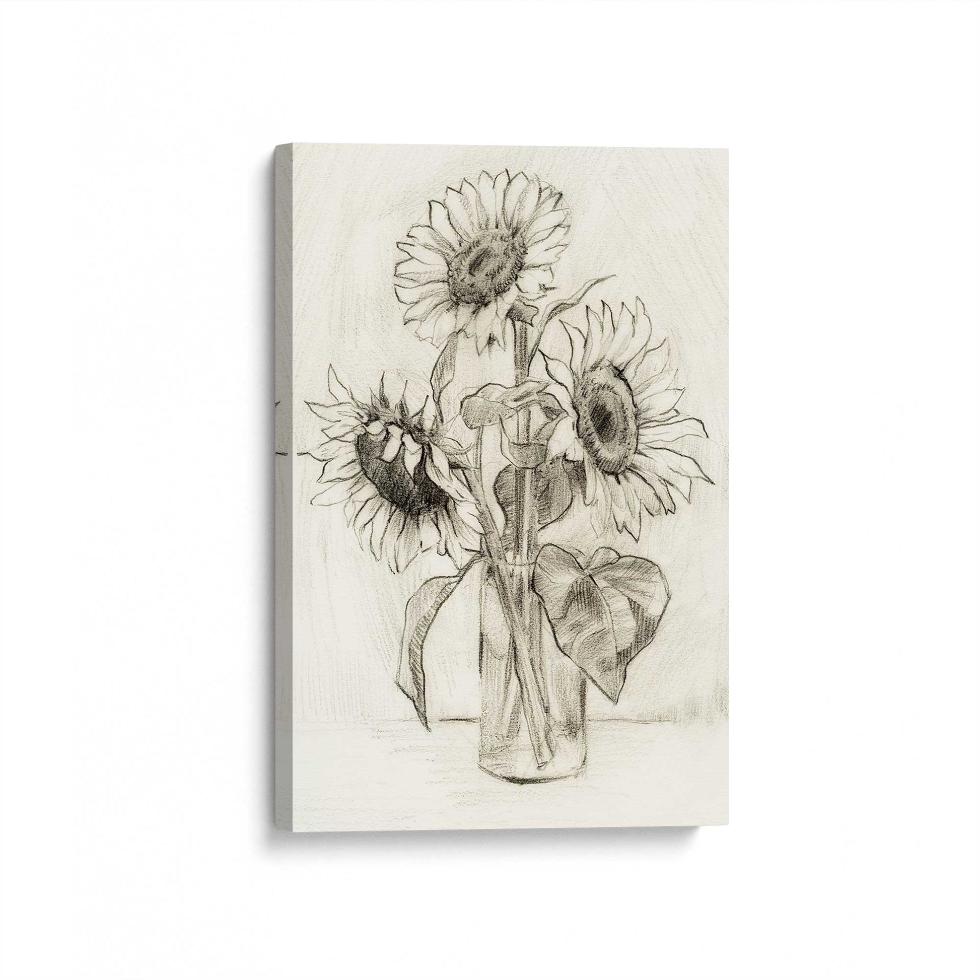 [Color:Stretched Canvas], Picture of art at an angle