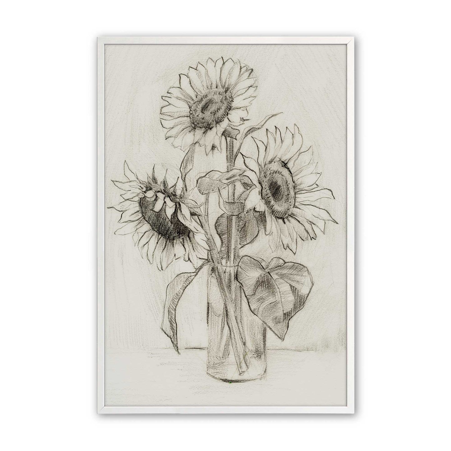 [Color:Opaque White], Picture of art in a Opaque White frame