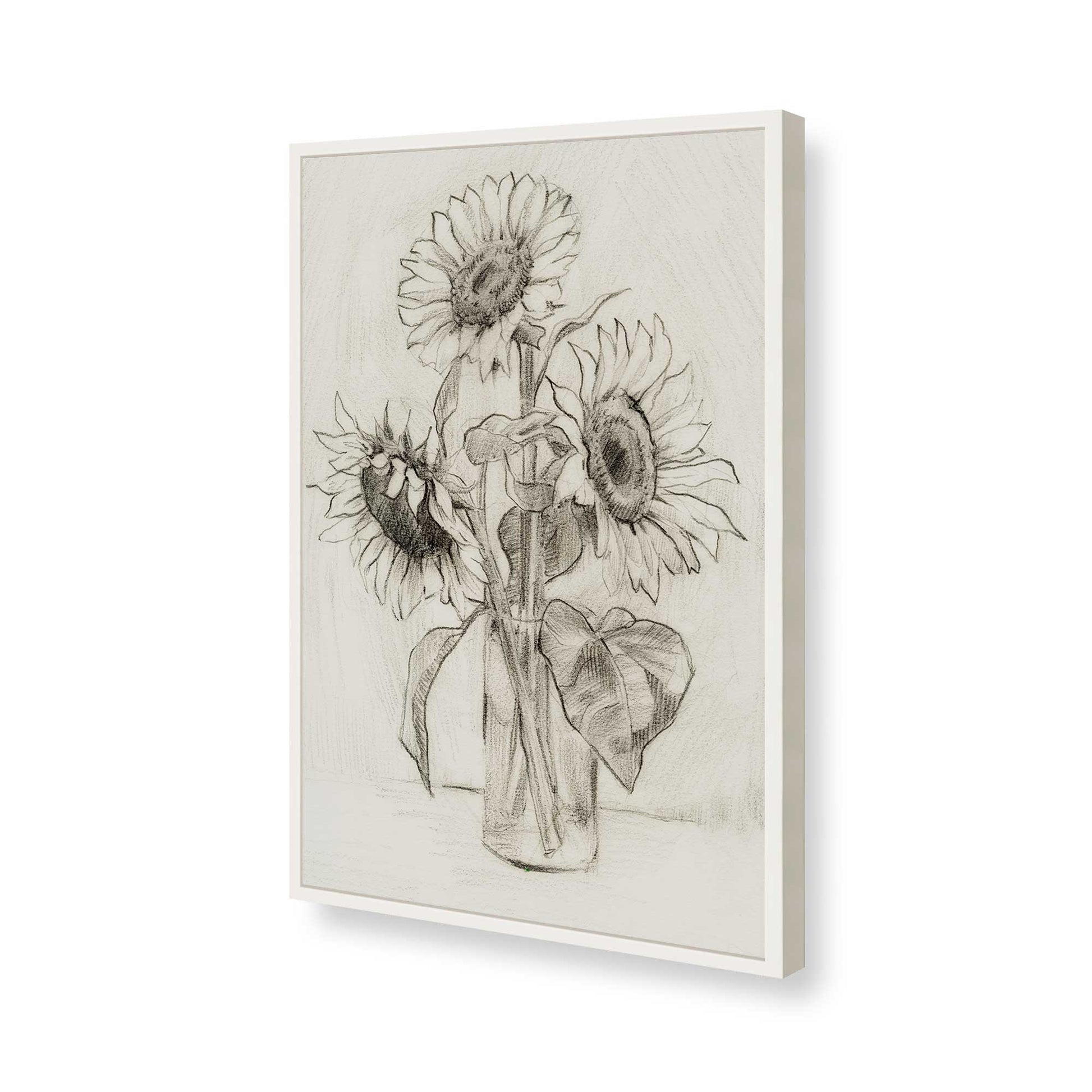 [Color:Opaque White], Picture of art in a Opaque White frame of the corner