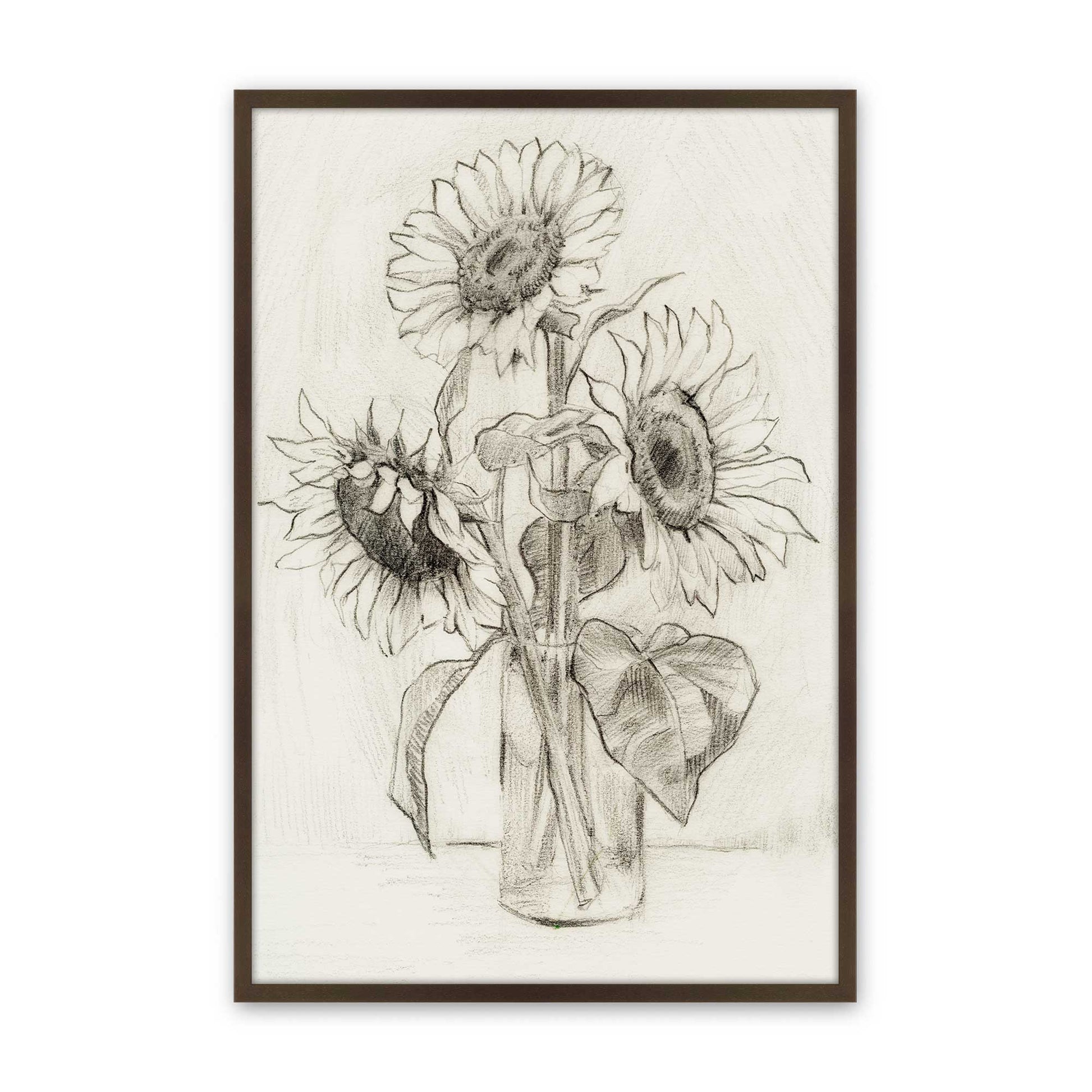 [Color:Brown], Picture of art in a Brown frame