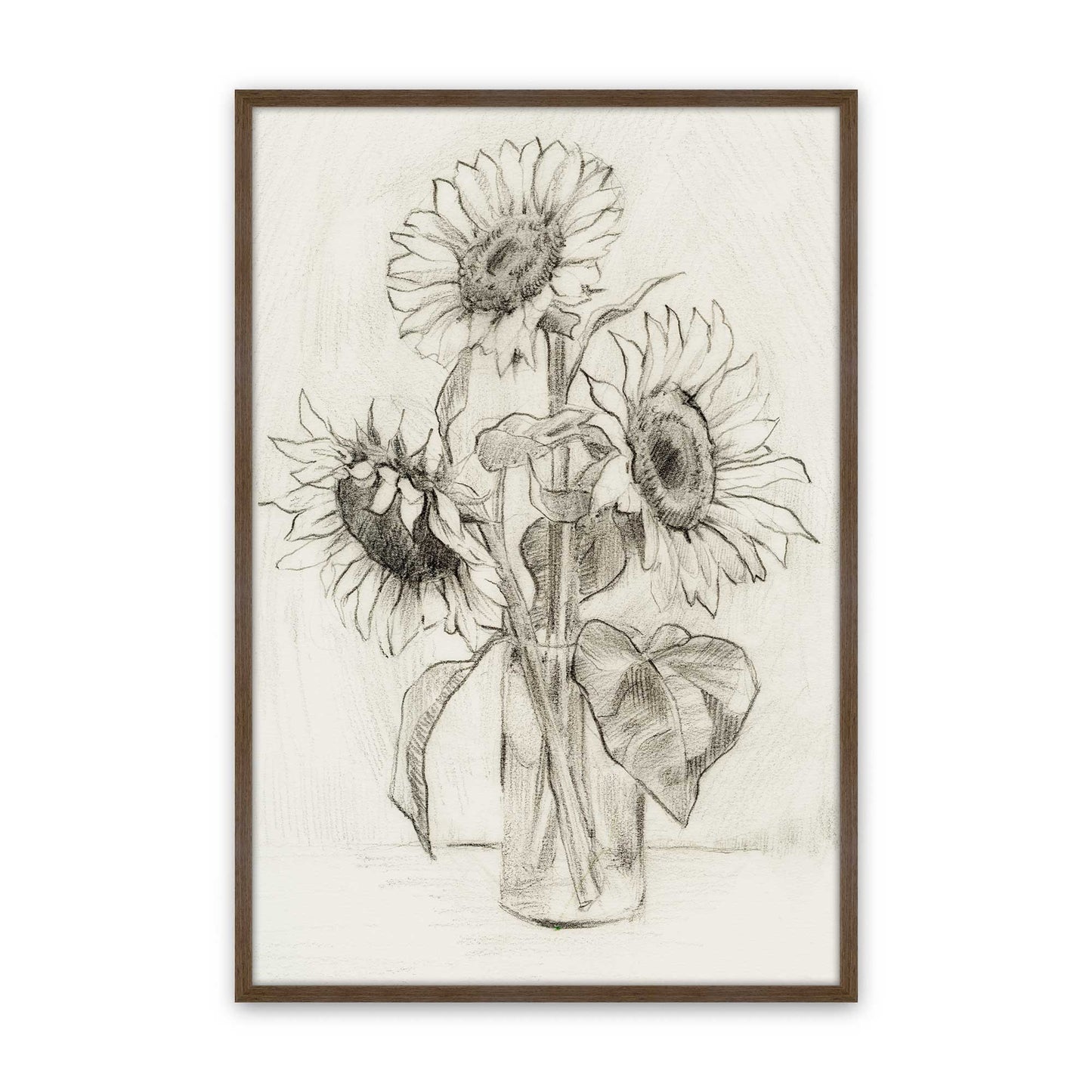 [Color:Walnut], Picture of art in a Walnut frame