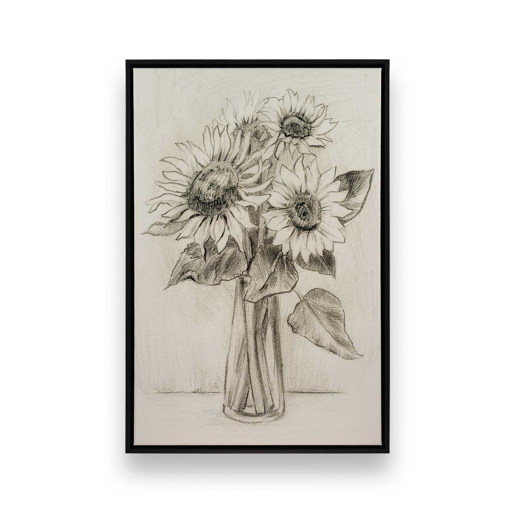 [Color:Satin Black], Picture of art in a Satin Black frame