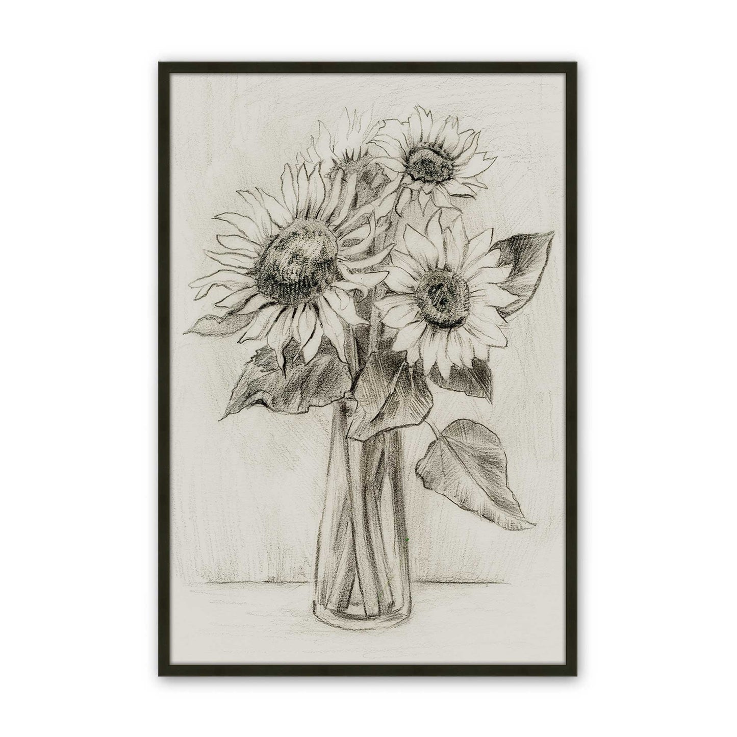 [Color:Satin Black], Picture of art in a Satin Black frame