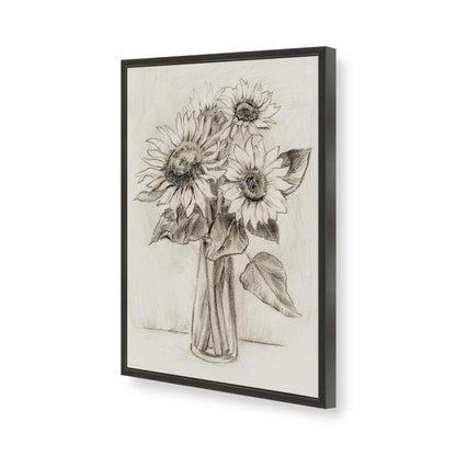[Color:Satin Black], Picture of art in a Satin Black frame of the corner